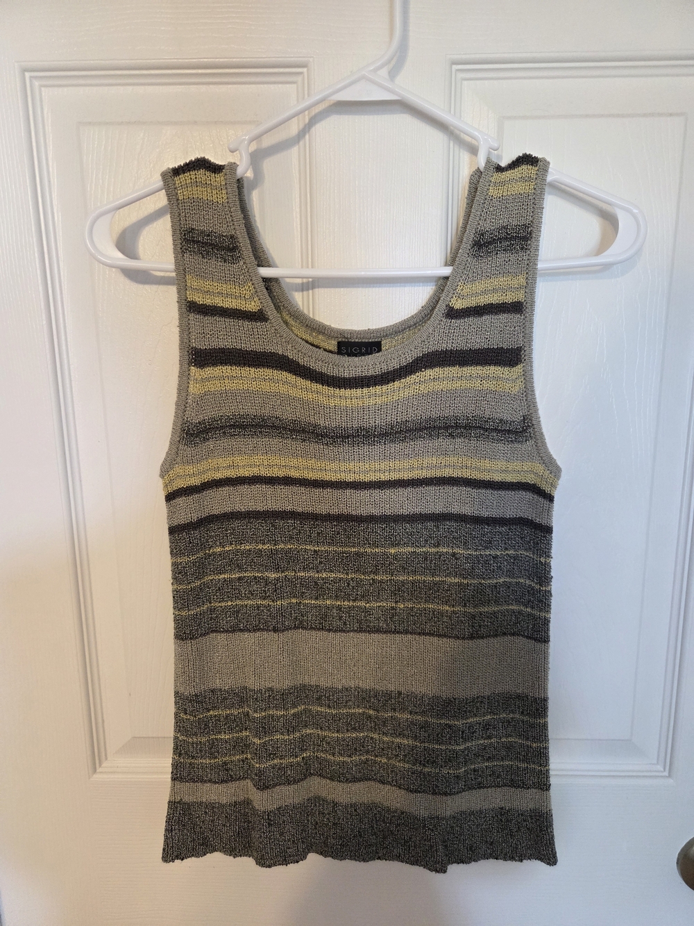 Sigrid Olsen Striped Knit Tank